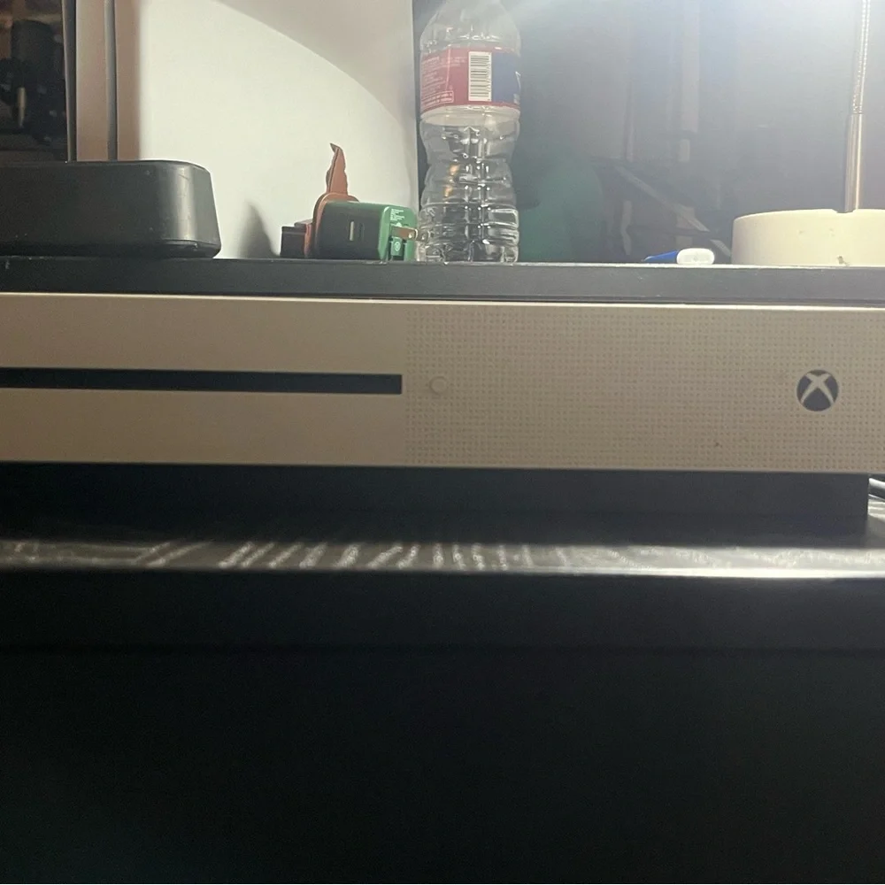 Microsoft Console in White and Black